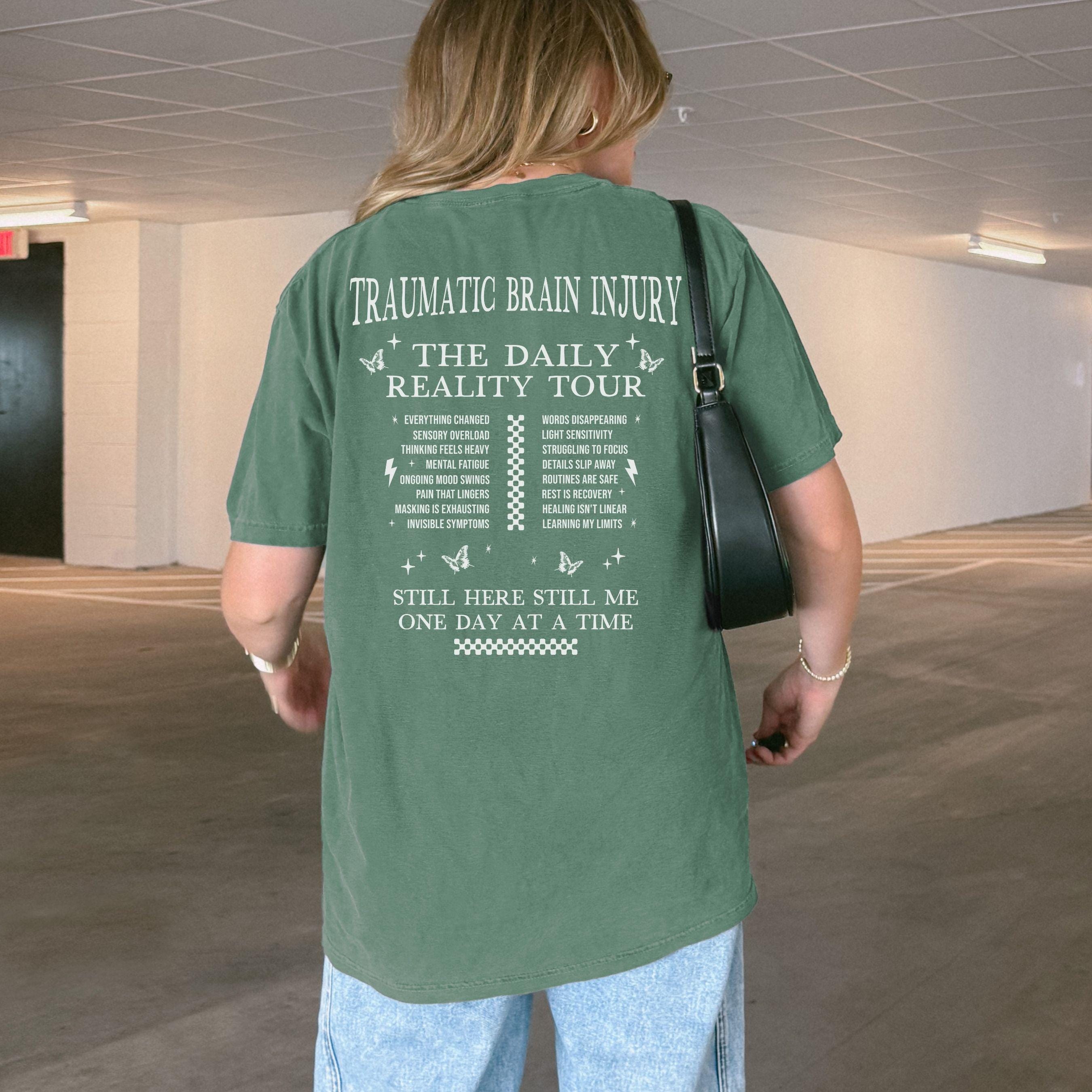 TBI Awareness Shirt Traumatic Brain Injury Tshirt | Traumatic