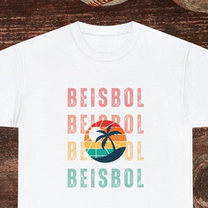 Beísbol in the Summer Unisex Heavy Cotton Graphic Tee