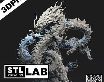 The Chinese Dragon STL File - 3D File 3D Printer The Chinese Dragon STL files