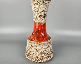 Vintage West German Fat Lava Vase. Jopeko, Model Number 433 30