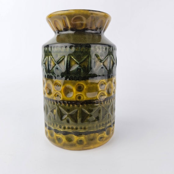 ドイツ ドイツ 1960年代~1970年代 Bay 花器 Fat Lava ミッド