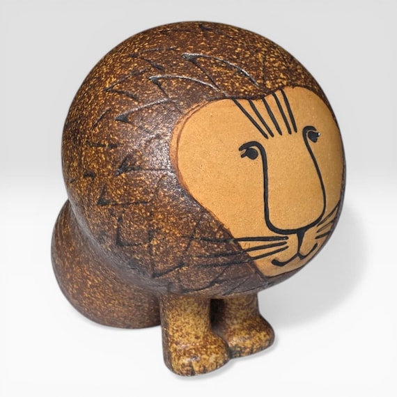 Vintage Ceramic Lion (lejon) by Lisa Larson (gustavsberg) From the