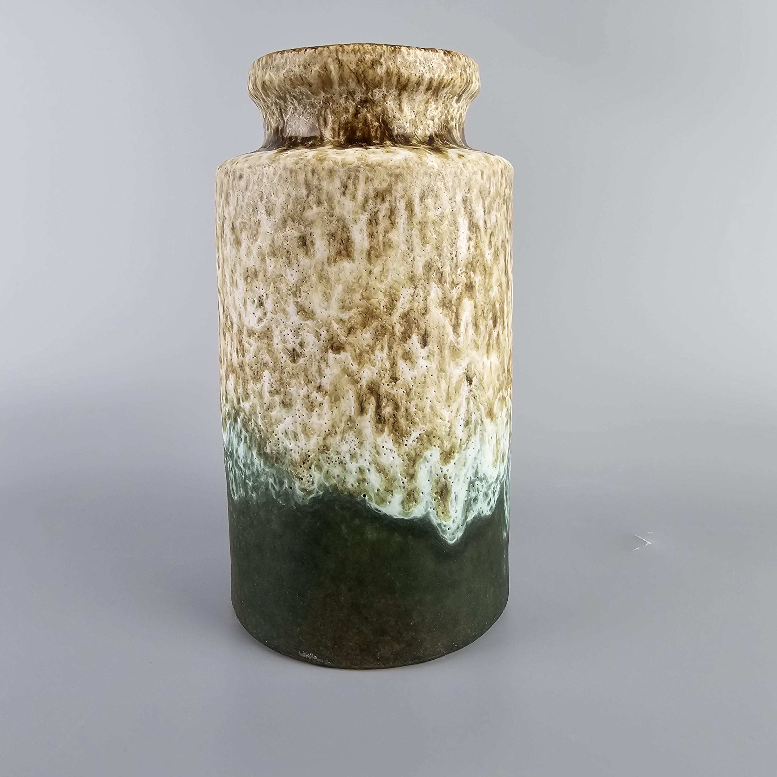 fat lava  Scheurich 西ドイツ製ヴィンテージ花瓶　ファットラバ Scheurich 社製の西ドイツのビンテージ Fat Lava 花瓶。フォーム番号