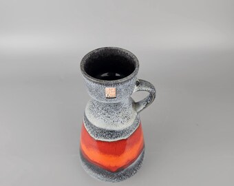 ビンテージの西ドイツの Fat Lava 花瓶。 Dumler & Breiden、フォーム