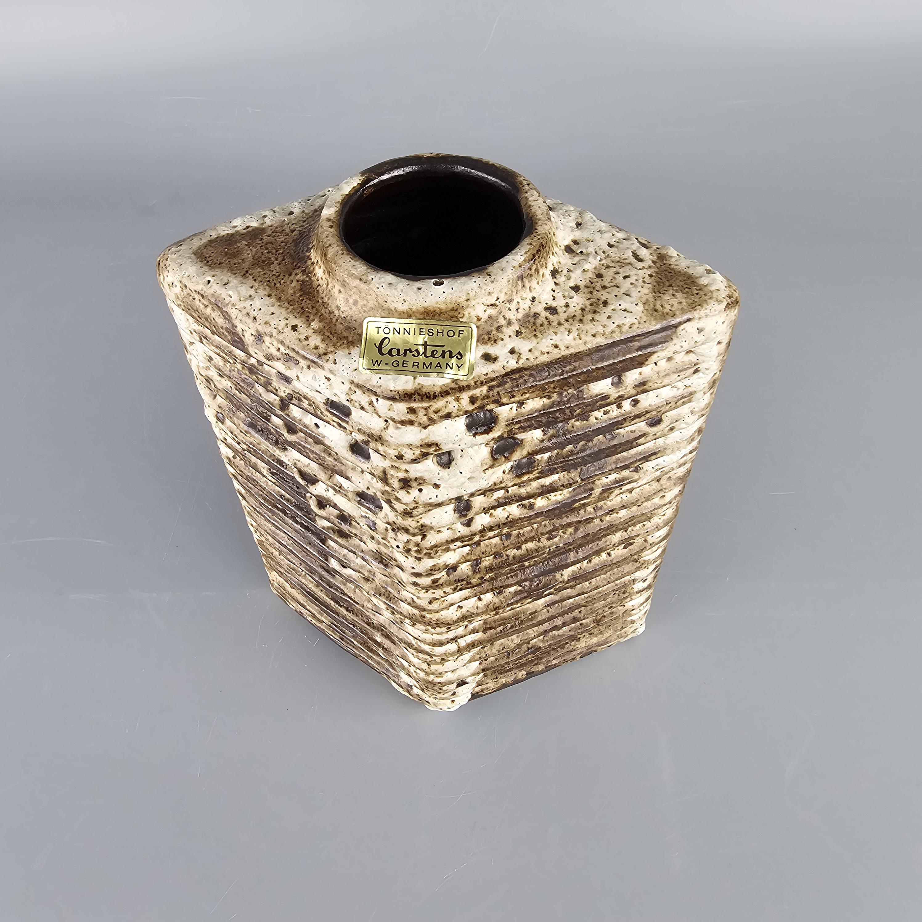 西ドイツのヴィンテージ・ファット・ラバ花瓶。Carstens Tonnieshof製