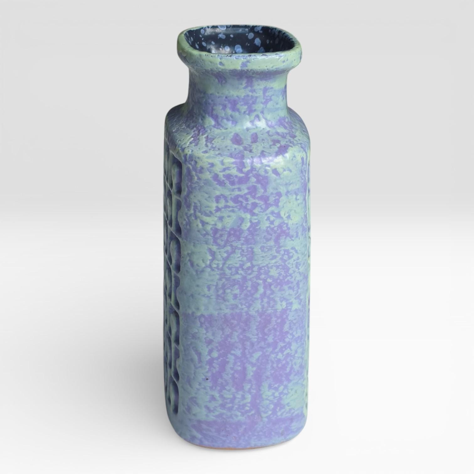 Vintage East German Fat Lava Vase. VEB Haldensleben, Form Number