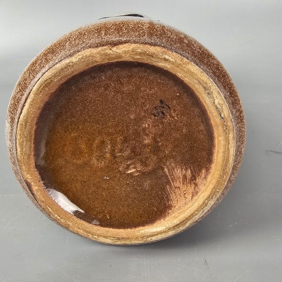 East Germany Fat Lava by VEB 東ドイツ ヴィンテージ Vintage East German Fat Lava Vase Made by VEB Haldensleben