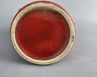 ヴィンテージ西ドイツのDumler & Breiden製ファットラバ花瓶。フォーム