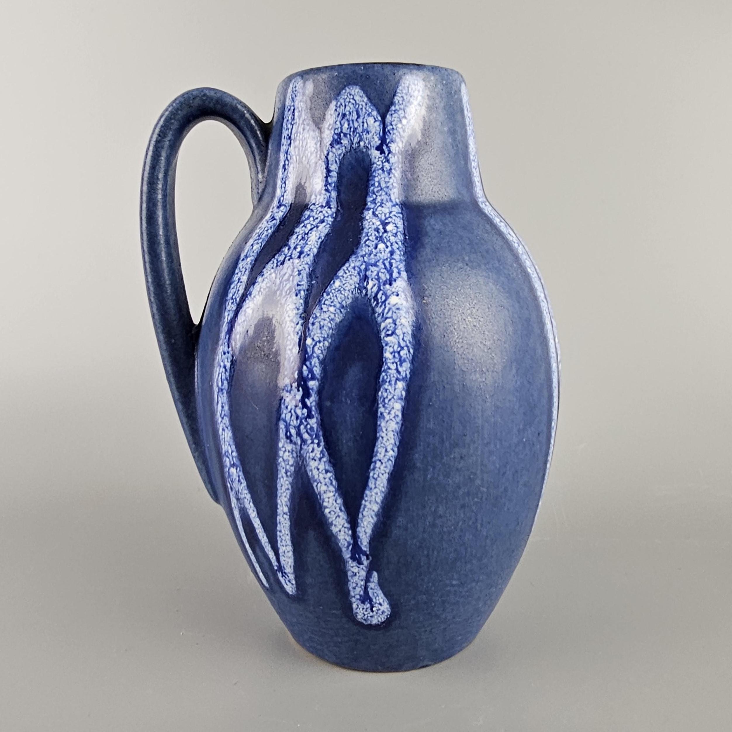 西ドイツ製ヴィンテージのファットラバ花瓶。シェーリッヒ社製