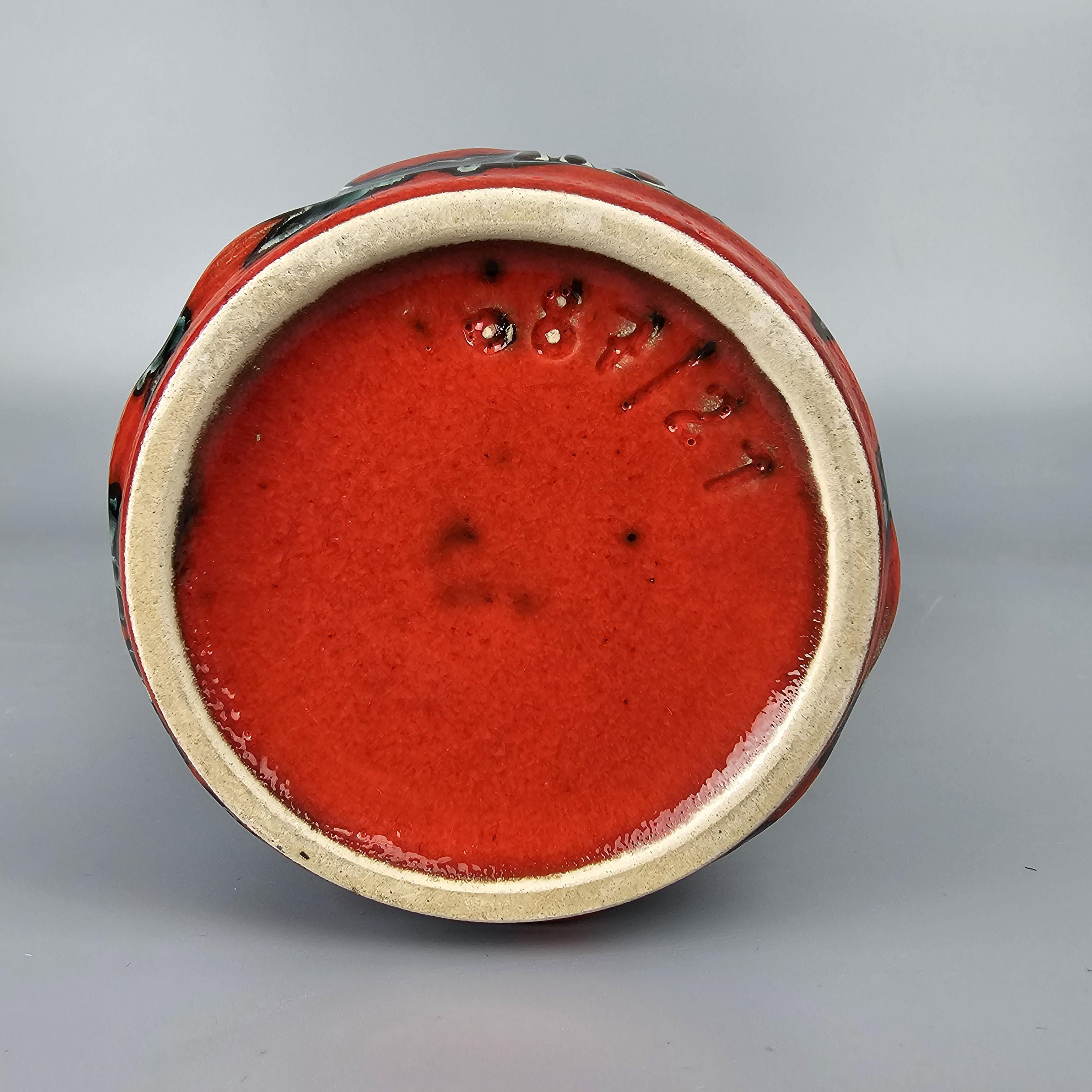 Vintage West German Fat Lava Vase. Uebelacker / U-keramik, Form