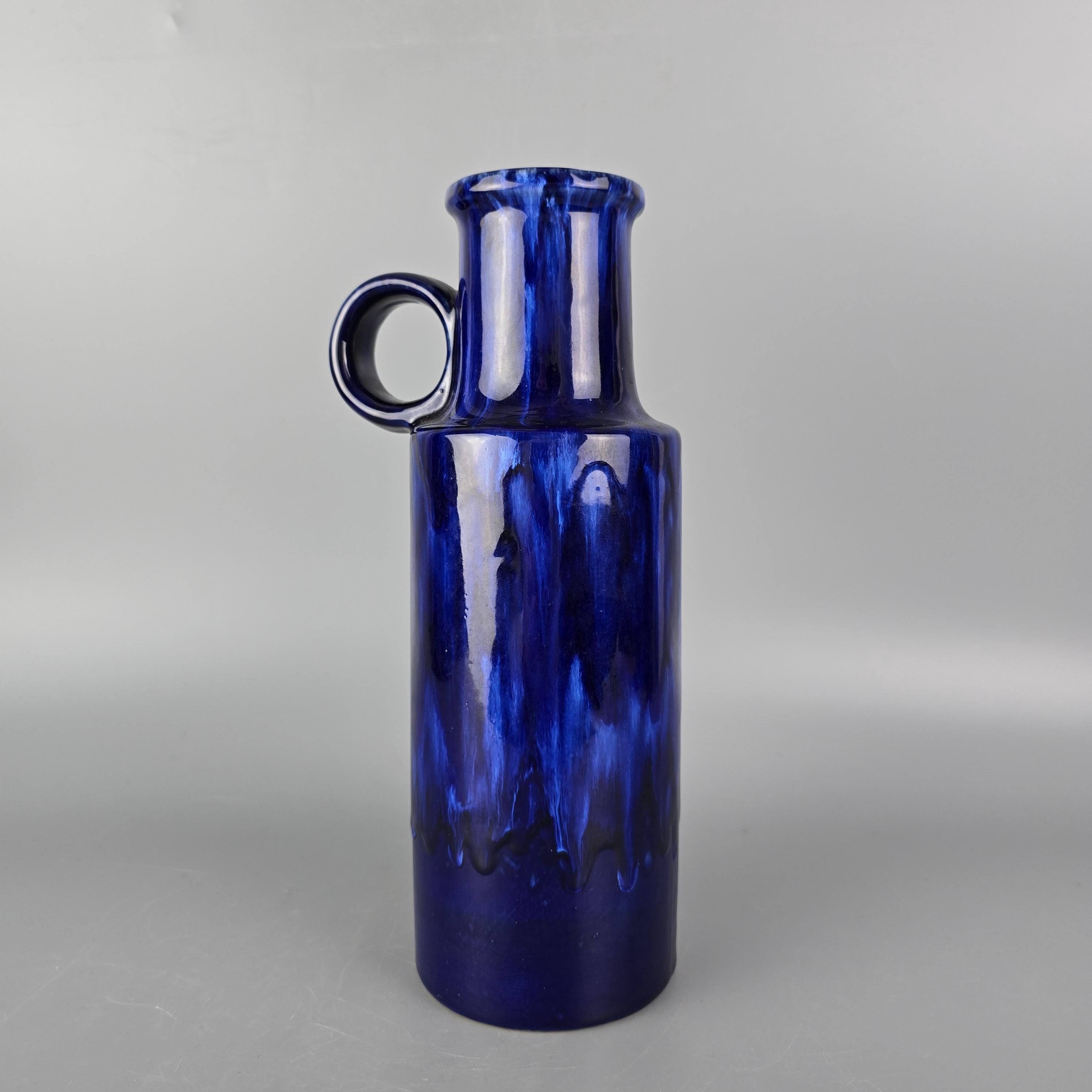 Vintage West German Fat Lava Vase. Scheurich, Model Number 401-28