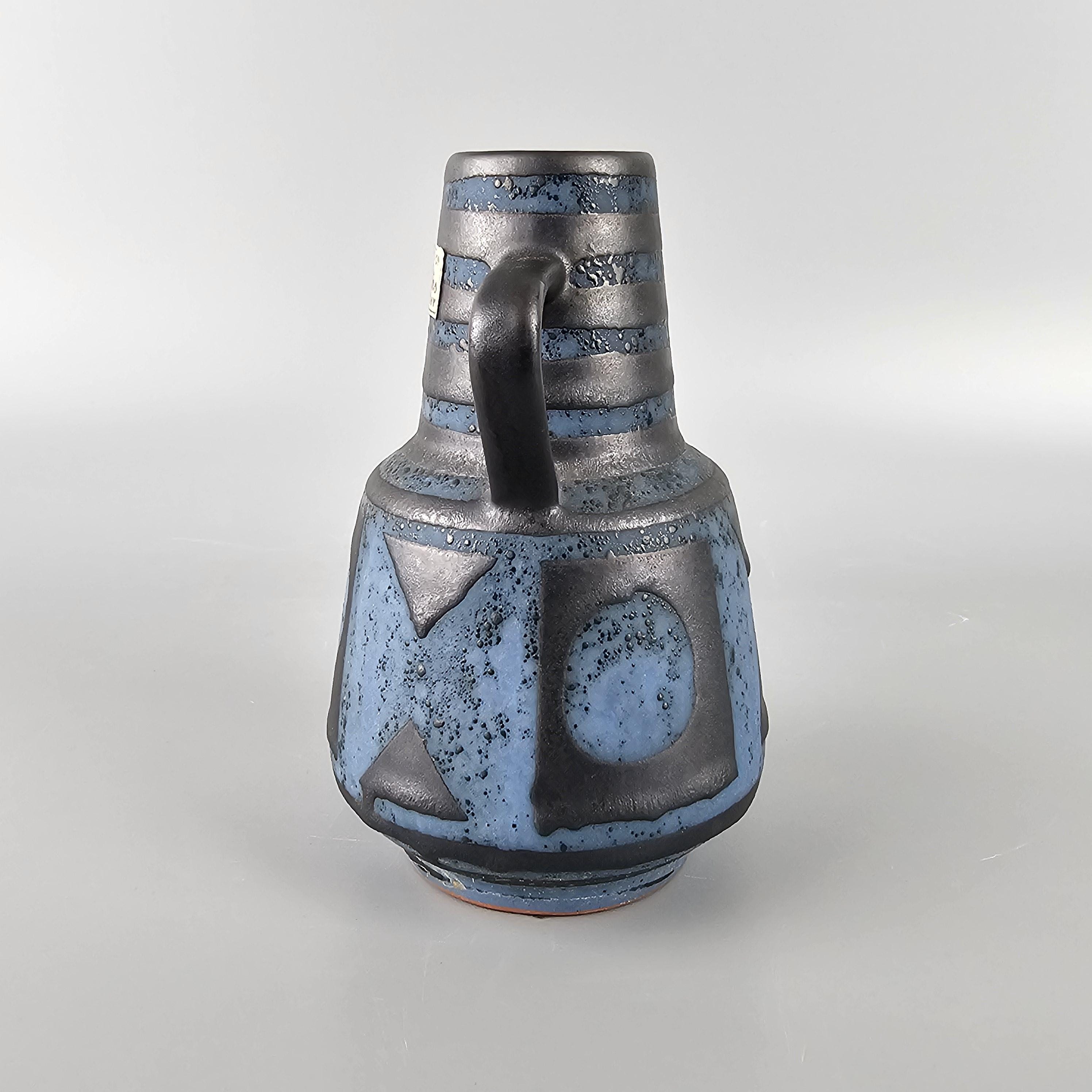 ヴィンテージの西ドイツの Fat Lava 花瓶。 Carstens Tonnieshof