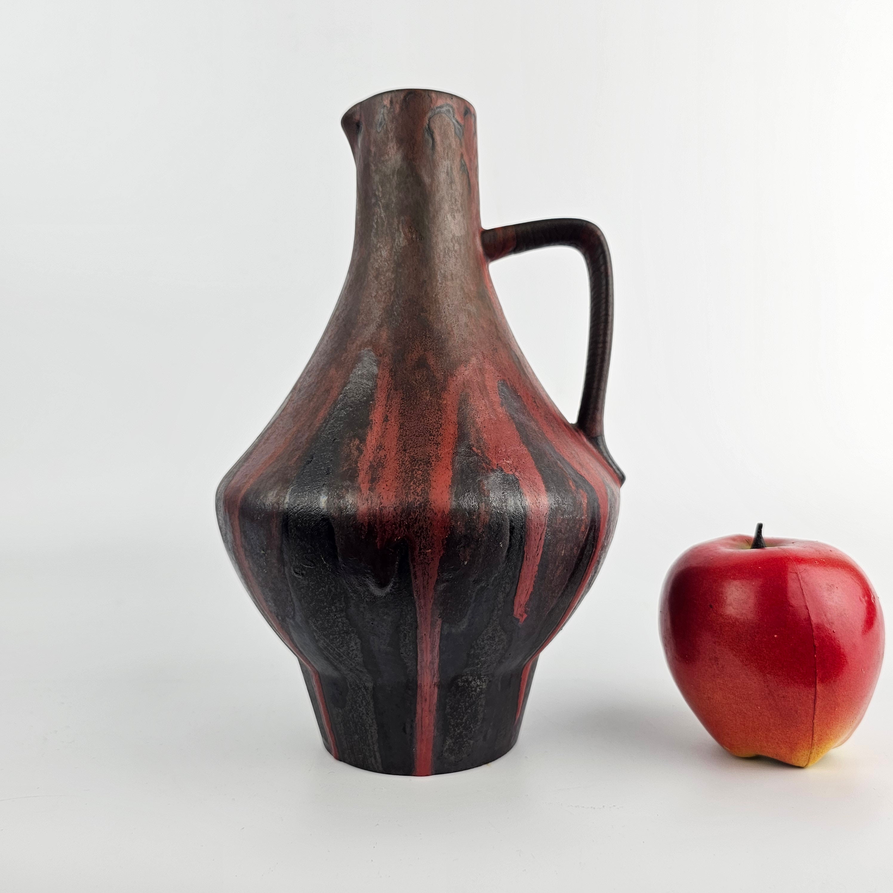 珍しい西ドイツのセラマーノ製ファットラバの花瓶/ピッチャーです花瓶  