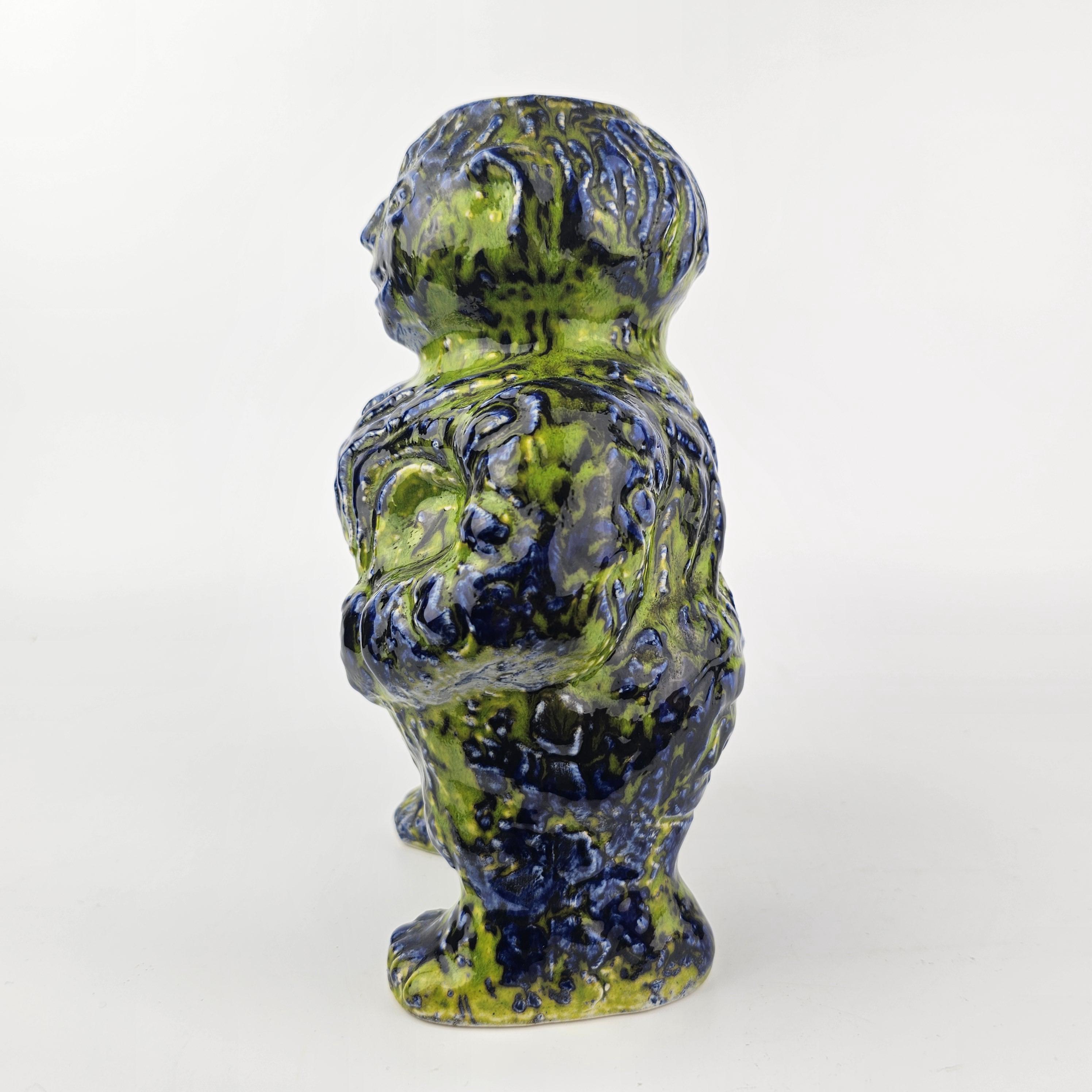 RARE! Vintage West German Fat Lava Vase Made by Jasba. Model