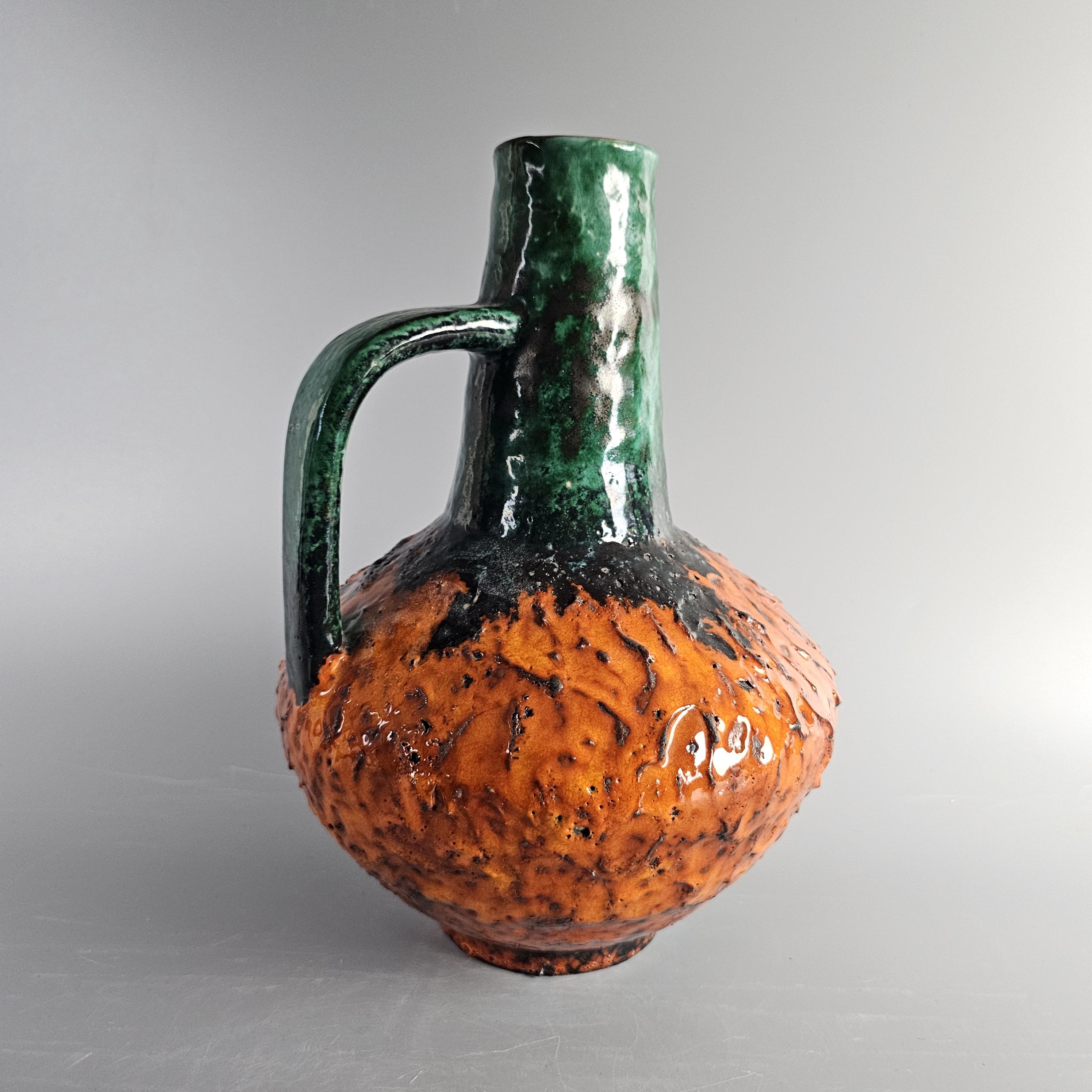 西ドイツFAT LAVA　ビンテージ花瓶　tonnieshof Carstens - Fat Lava - WGP / 西ドイツ | - FLOLF - Y