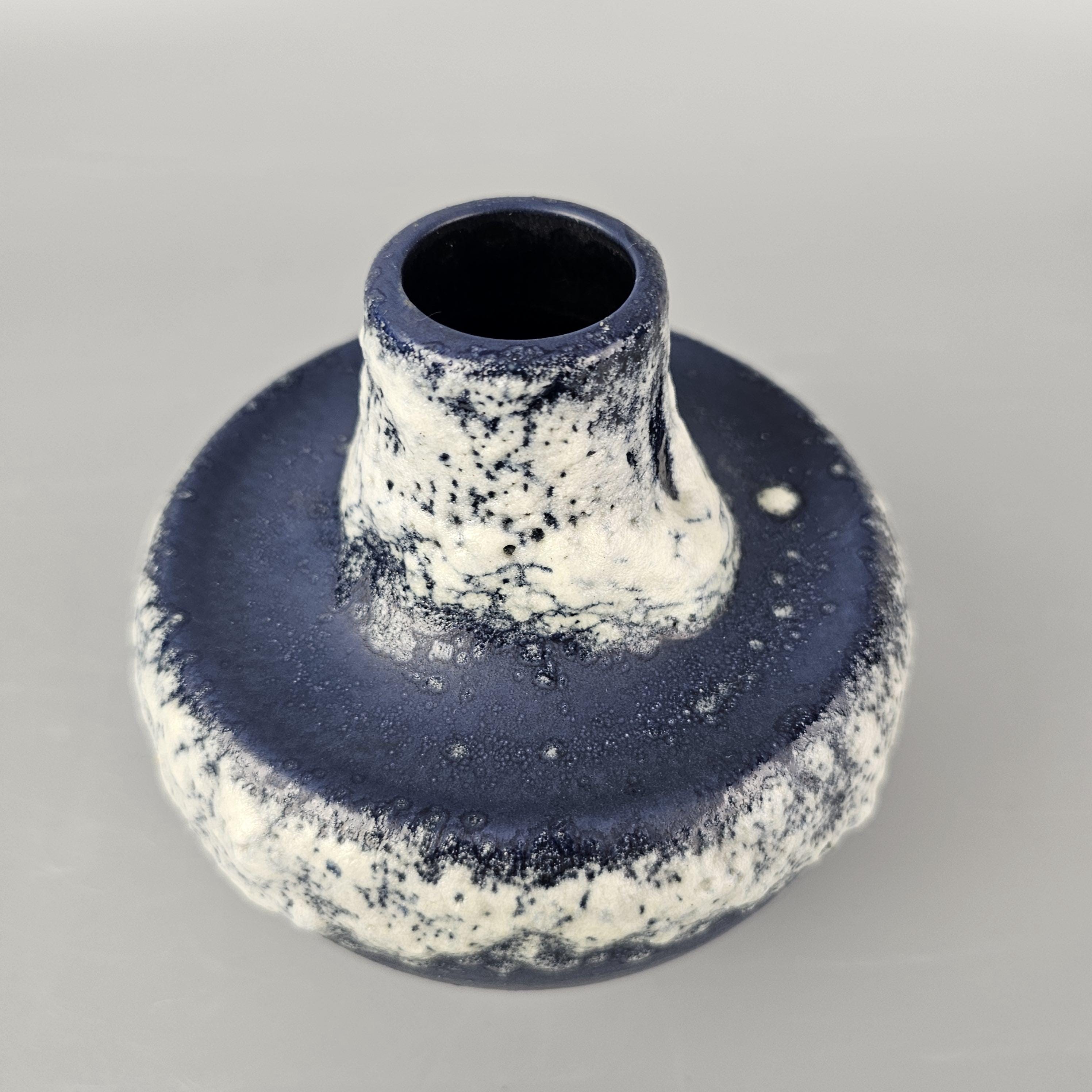 Vintage West German Fat Lava Vase Made by Dumler & Breiden. Model