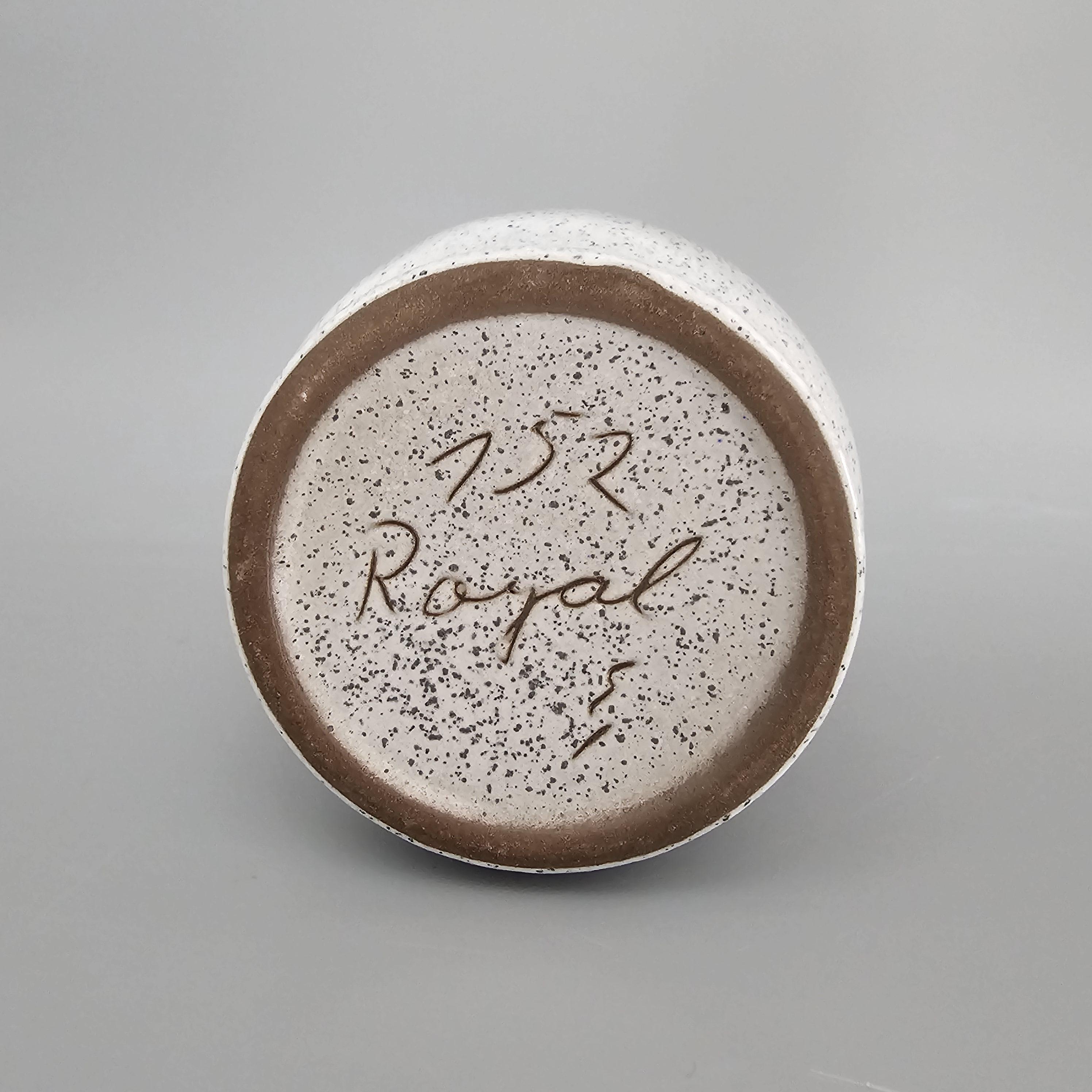 Ceramano 社製の西ドイツのビンテージ Fat Lava 花瓶。形状番号 152