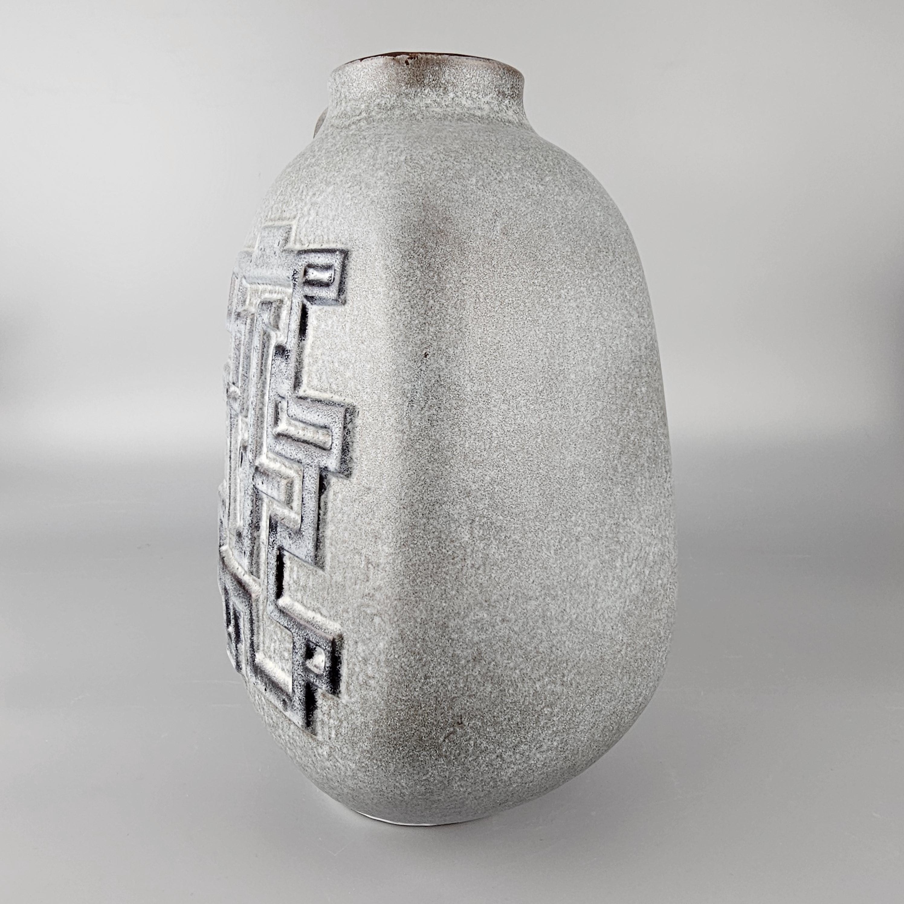 Vintage West German Fat Lava Vase. Carstens Tonnieshof, Form