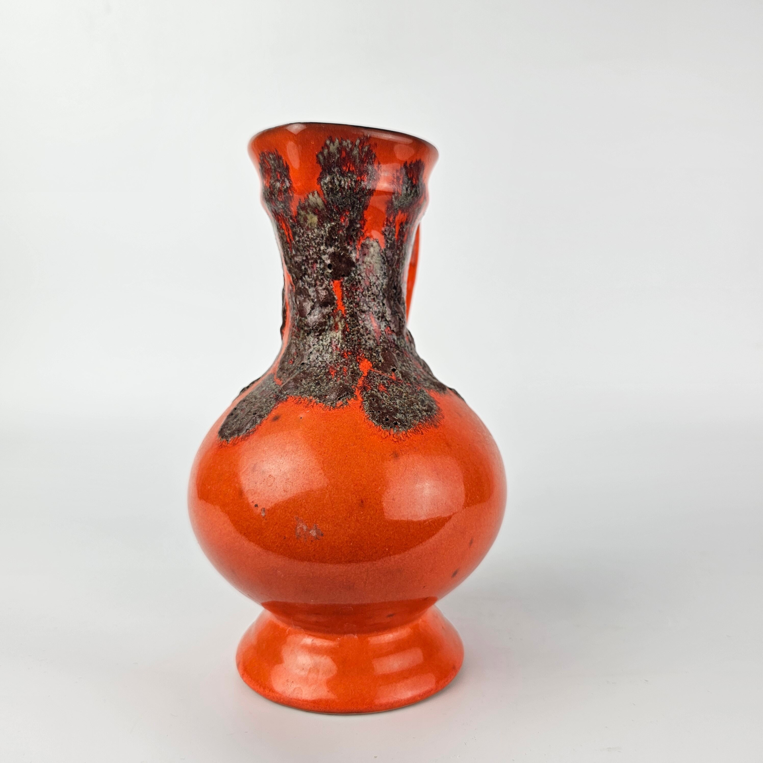 Vintage West German Fat Lava Vase Made by Jopeko. Form