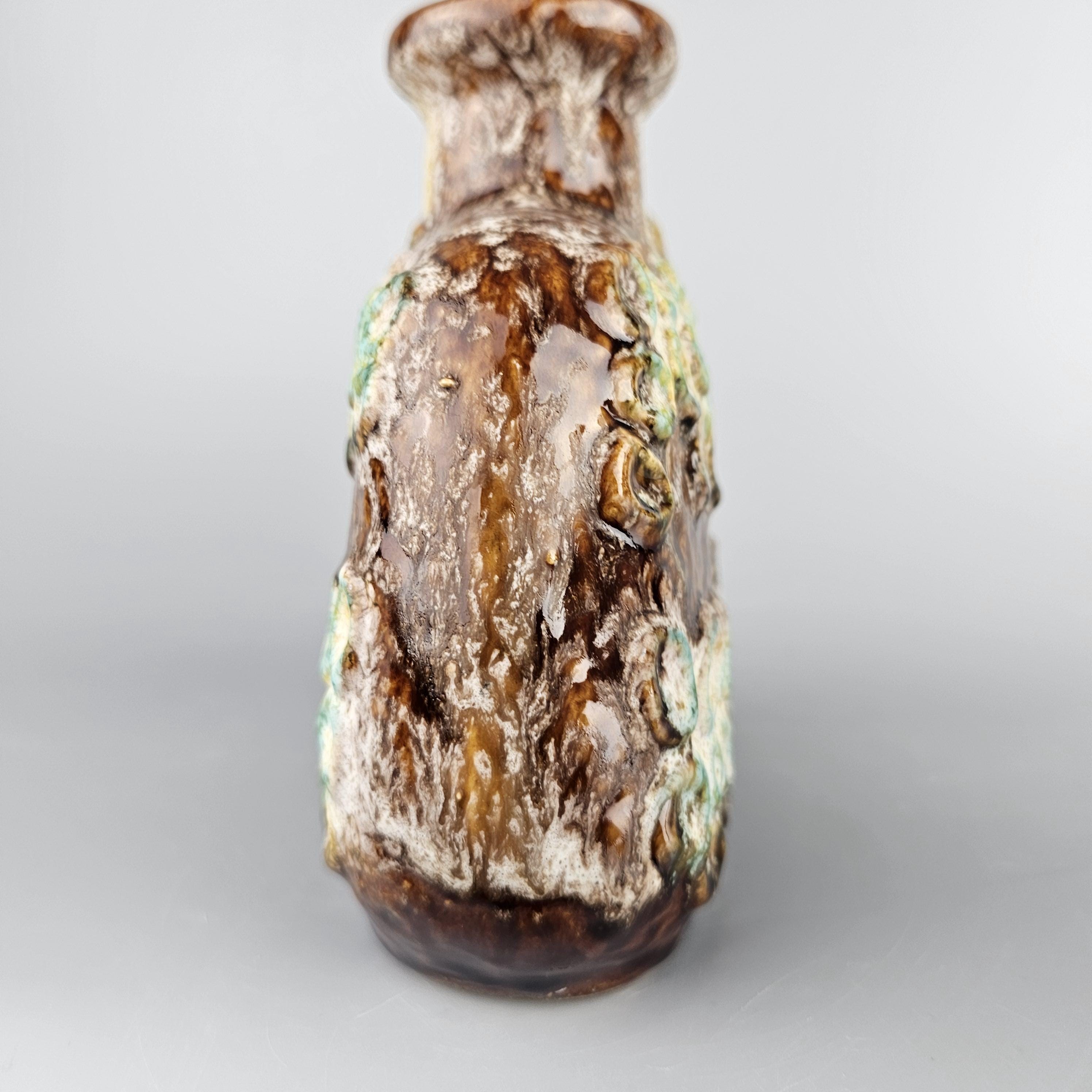 Vintage West German Fat Lava Vase Made by Dumler & Breiden. Style