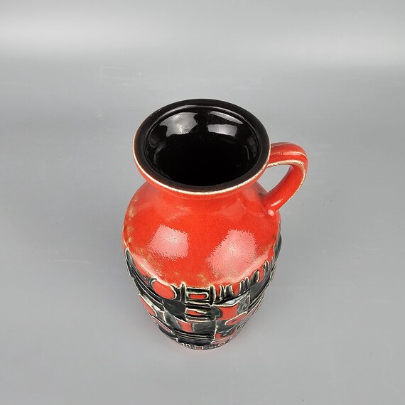Vintage West German Fat Lava Vase. Uebelacker / U-keramik, Form