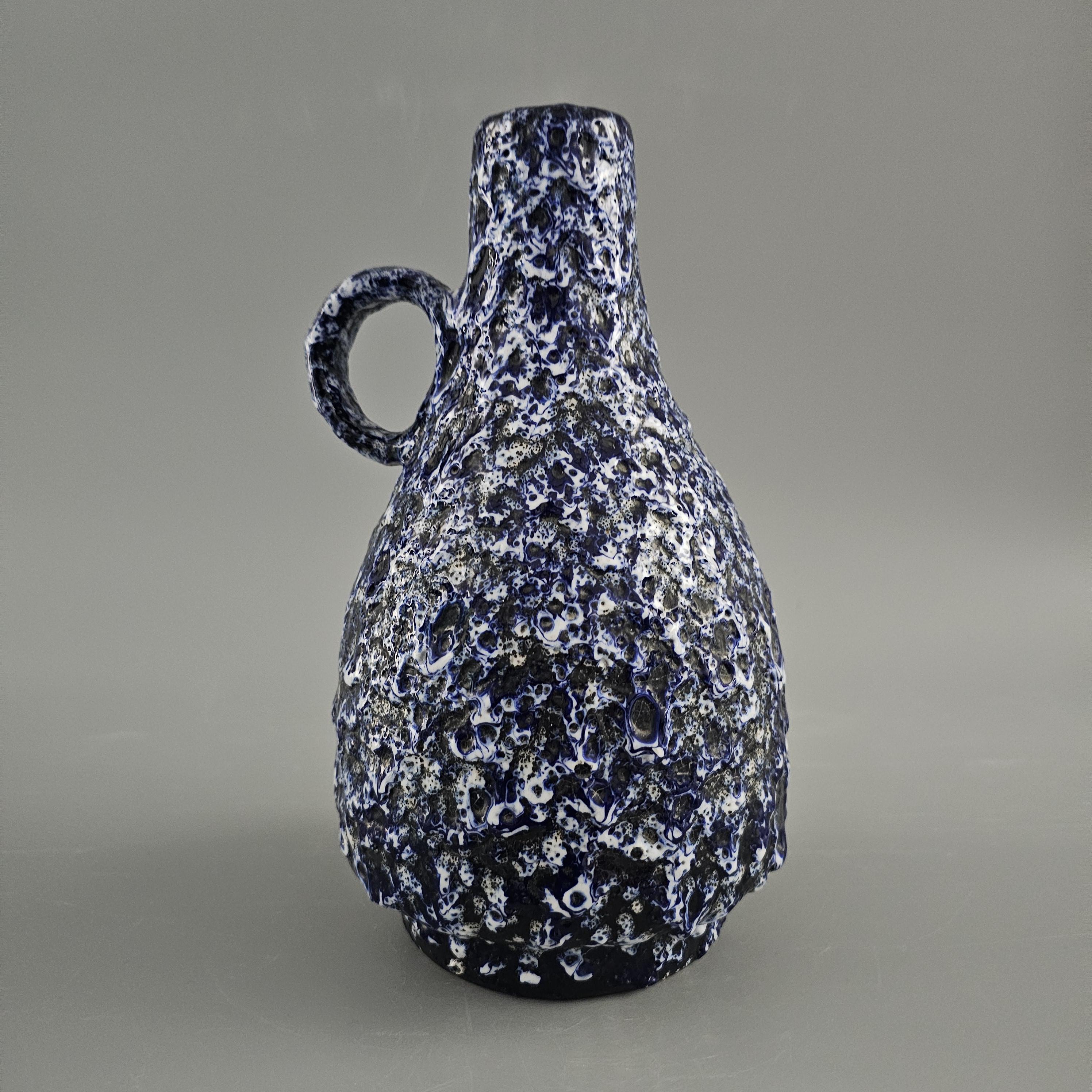 Vintage West German Fat Lava Vase Made by ES Keramik / Emons