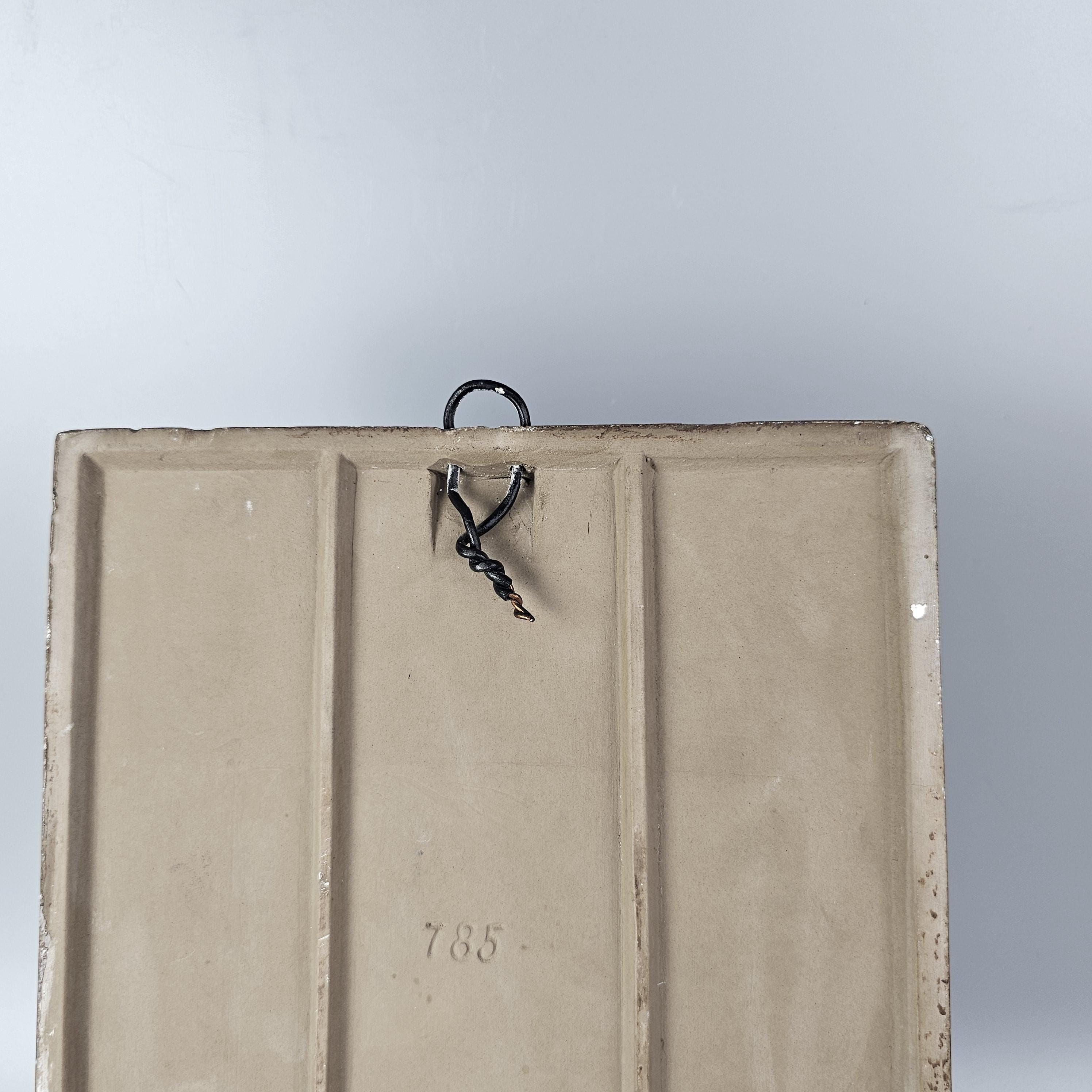 工芸品 Vintage Ruscha Fat Lava Wall Plate Vintage West