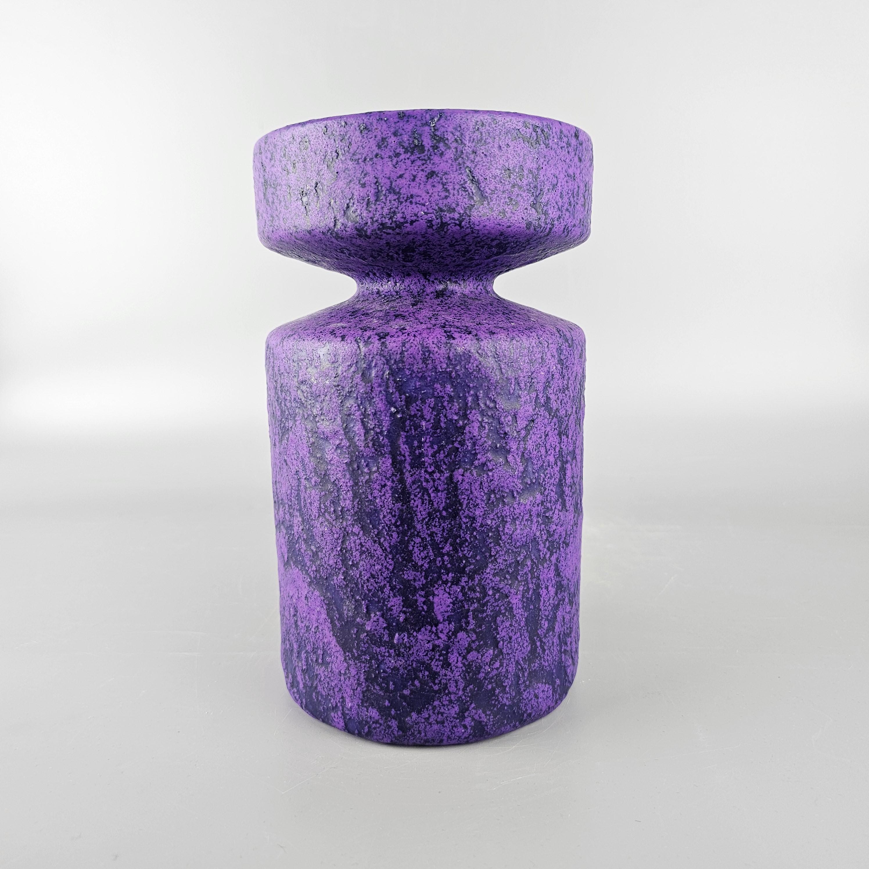 珍しいヴィンテージの西ドイツの Fat Lava 花瓶。オットー・ケラミック