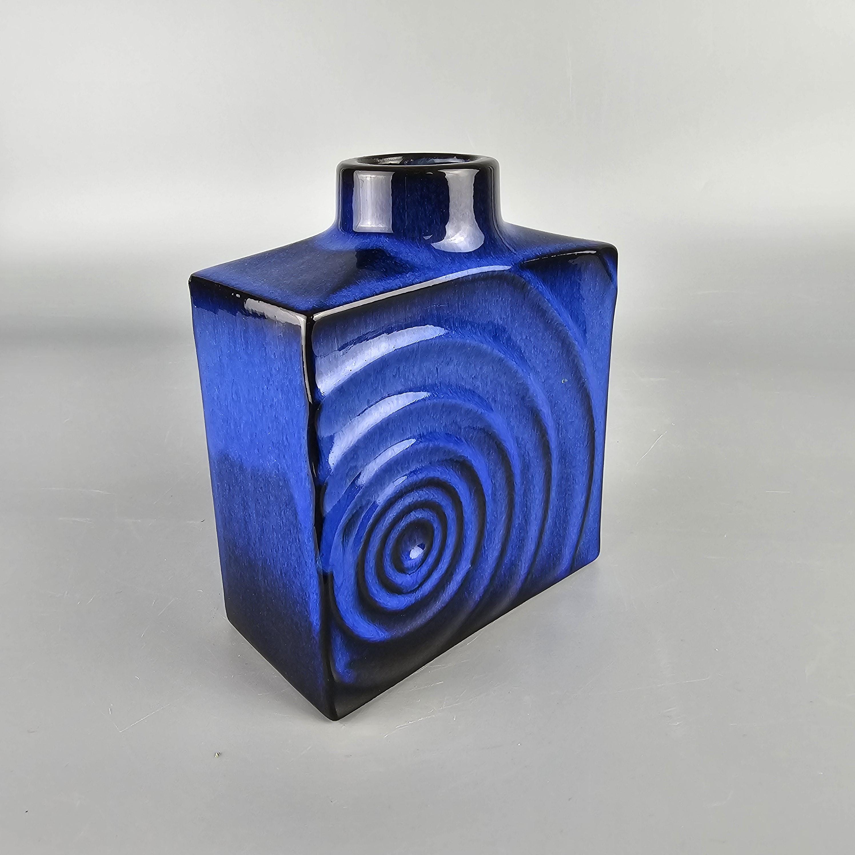 ビンテージの西ドイツの Fat Lava 花瓶。 Steuler、フォーム番号 191