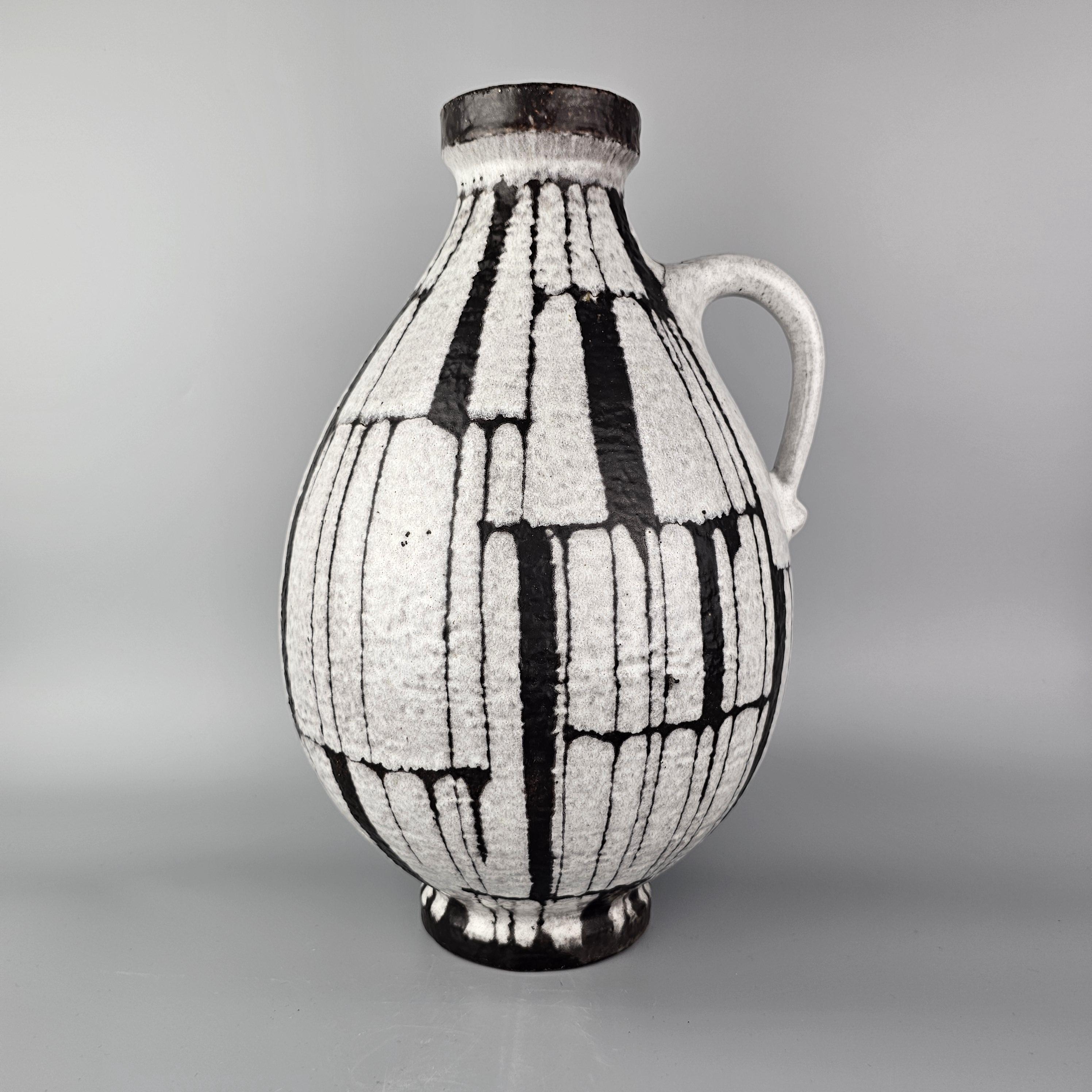 Vintage West German Fat Lava Vase Made by Carstens Tonnieshof