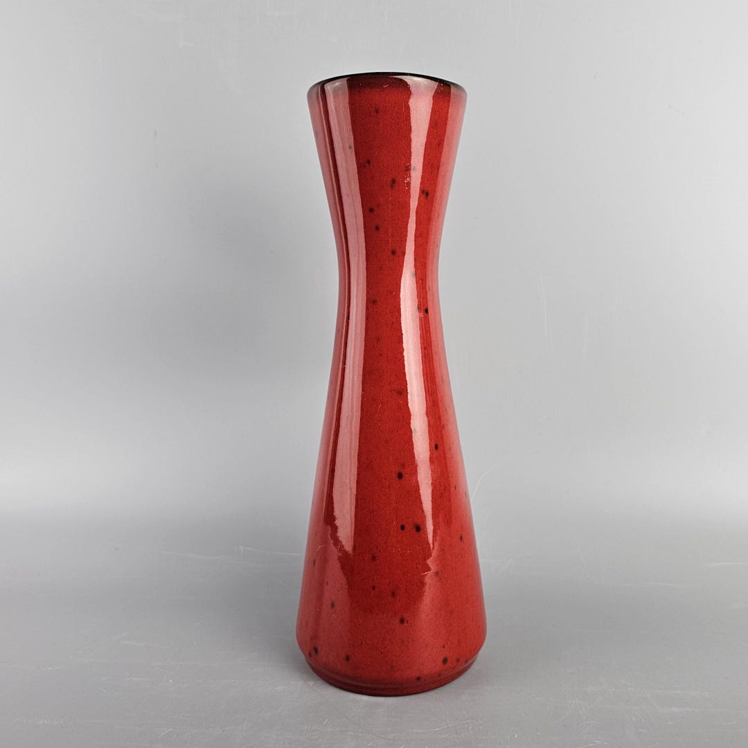 East Germany Fat Lava by VEB 東ドイツ ヴィンテージ Vintage West German Fat Lava Vase Made by Bay Keramik. Shape