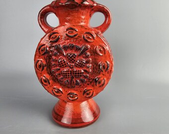 西ドイツ製 ヴィンテージ花瓶 Dümler & Breiden 1950年代品 ヴィンテージ西ドイツのDumler & Breiden製ファットラバ花瓶。フォーム