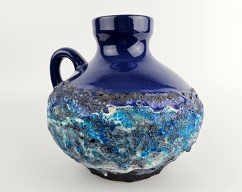 East Germany Fat Lava by VEB ヴィンテージ Vintage East German Fat Lava Vase. VEB Haldensleben, Form Number