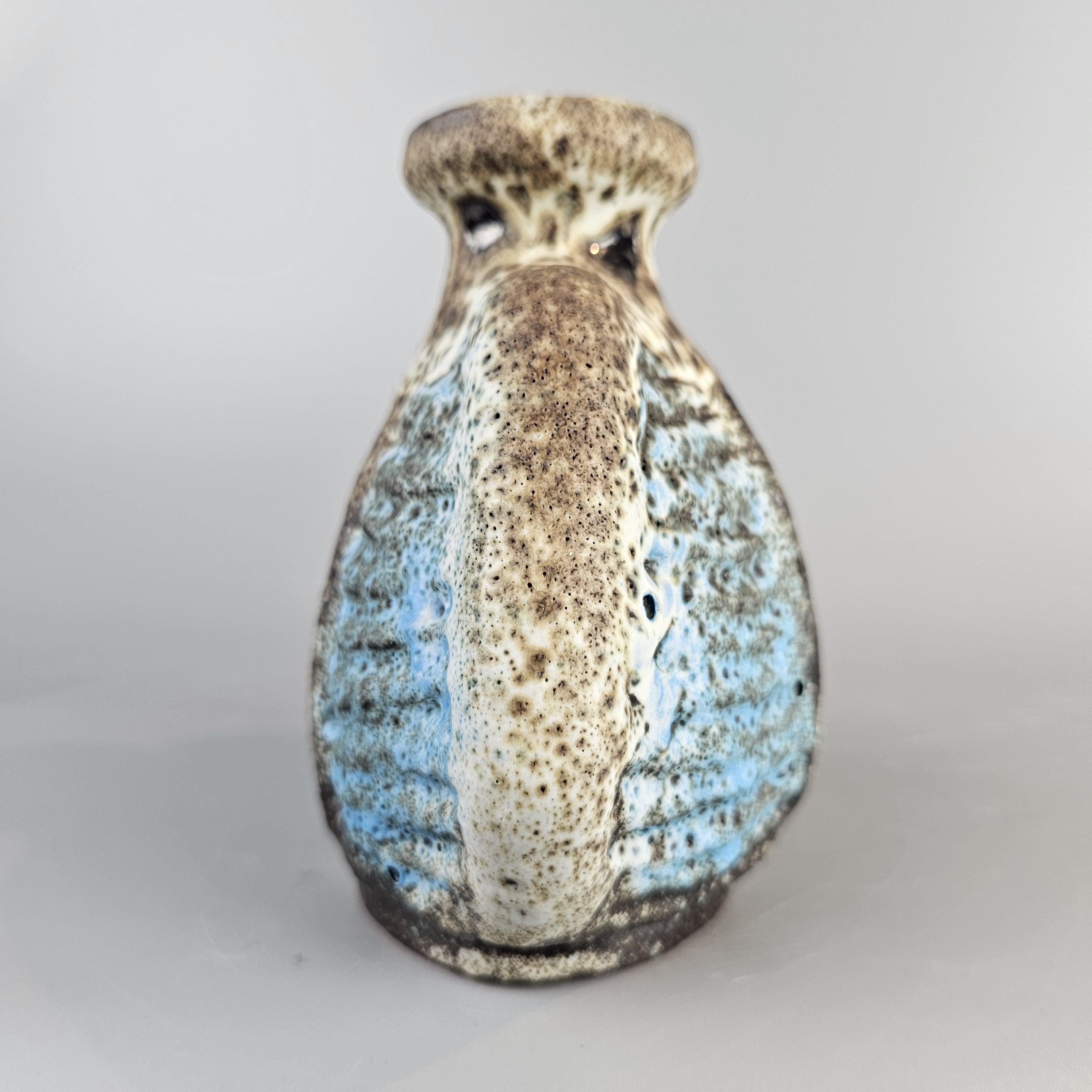 Rare Vintage West German Fat Lava Vase Made by Carstens Tonnieshof