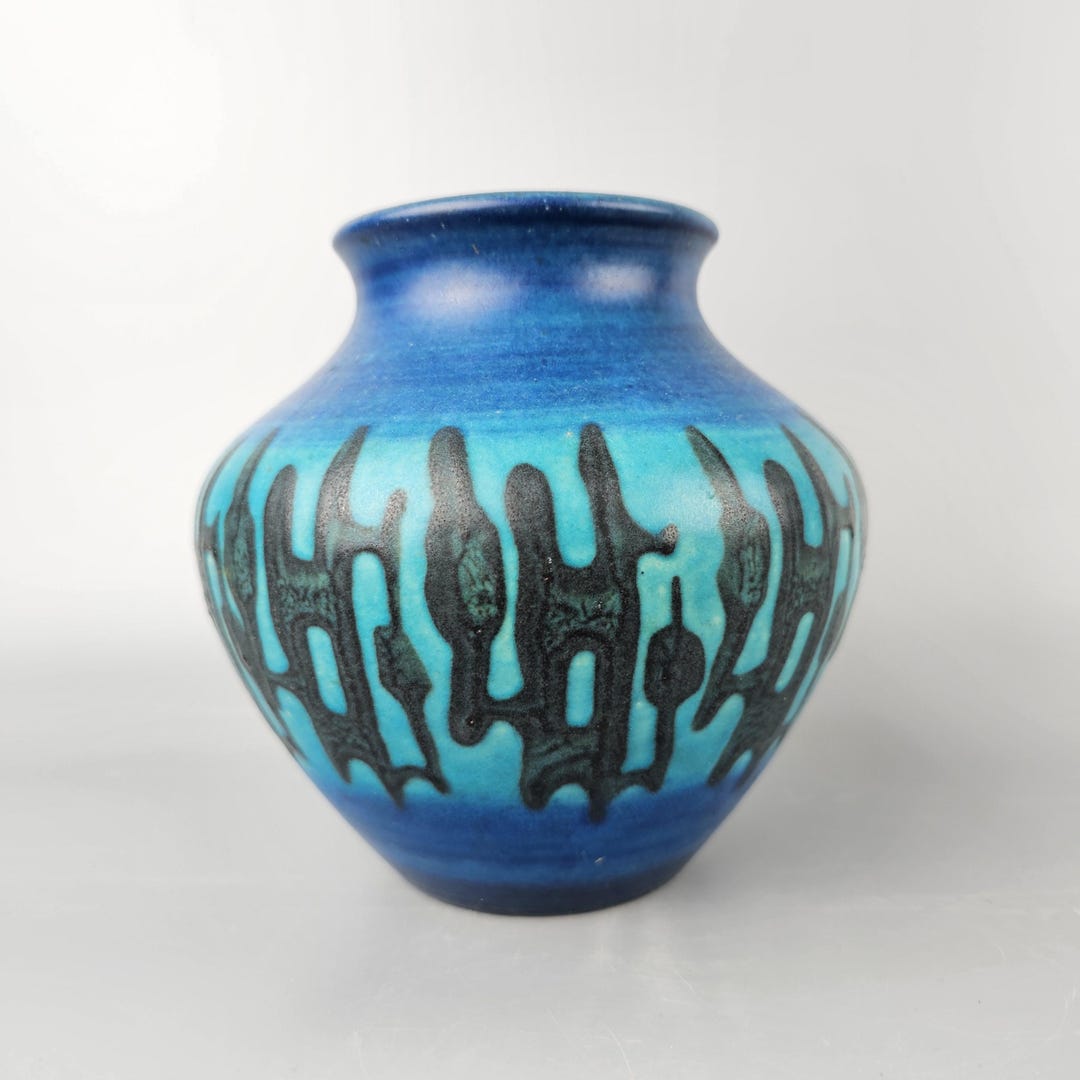 【Fat Lava】Dümler＆Breiden 花瓶　1002-17 Super Rare Fat Lava Ceramic Pottery Vase by Dümler & Breiden