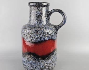 Vintage West German Fat Lava Vase Made by Scheurich. Shape Number