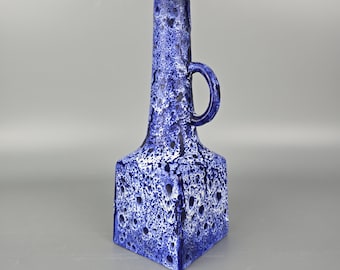 Vintage West German Fat Lava Vase Made by Ruscha. Shape Number 313