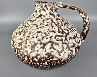 Vintage West German Fat Lava Vase Made by Ruscha. Style Number 315