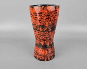 西ドイツ　花瓶 　ファットラバ　Alfred  西ドイツ製ヴィンテージのファットラバ花瓶。Scheurich社製、モデル