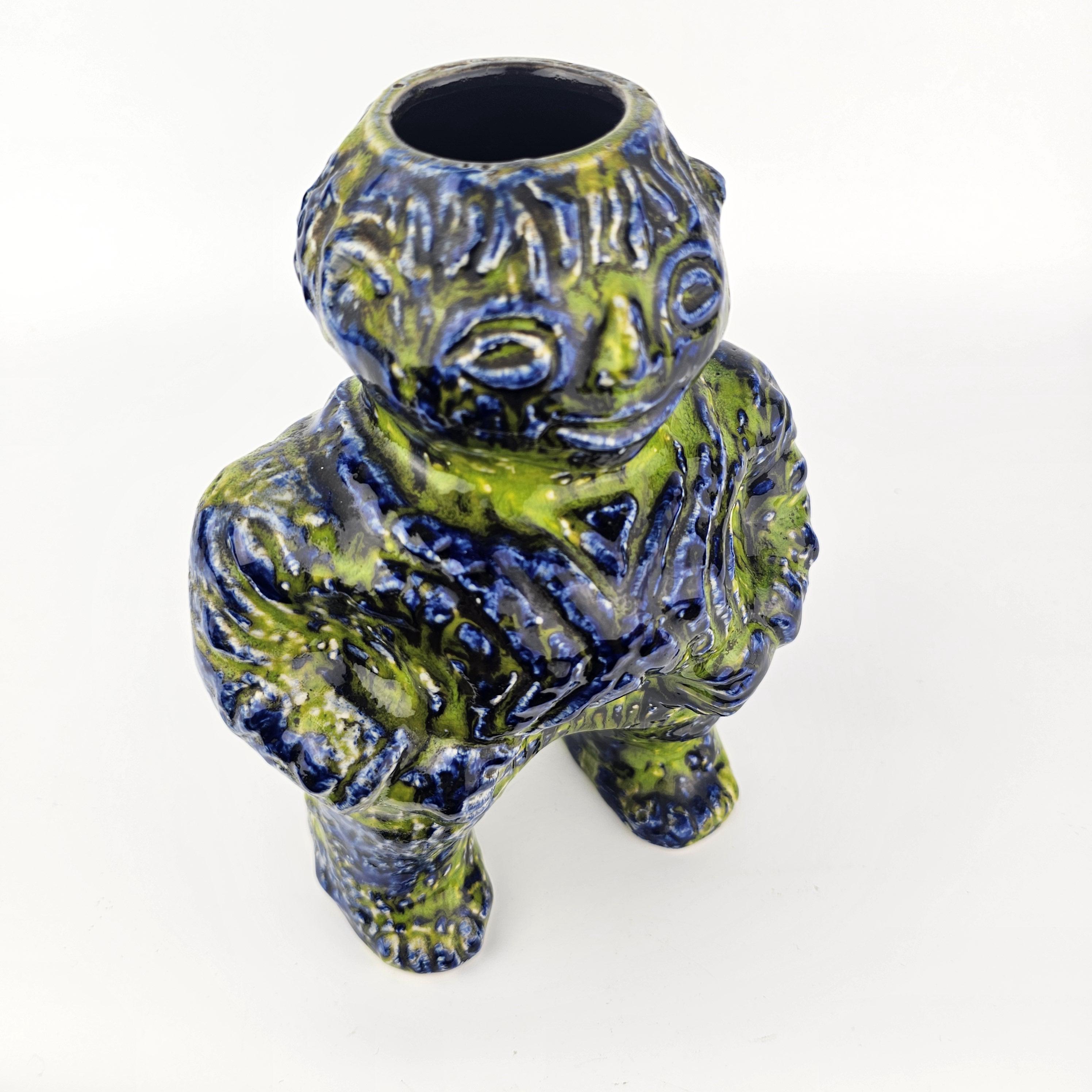 fatlava jasba 花瓶 Fat Lava / JASBA Keramik / Schrumpfglasur 218-2