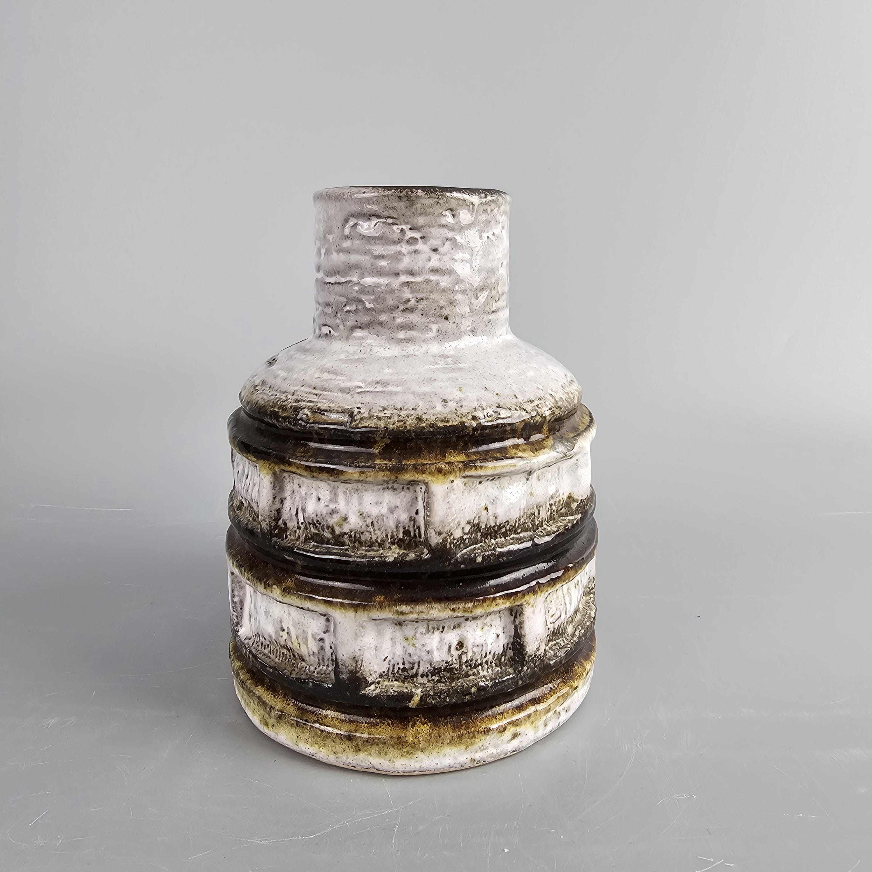 西ドイツのUebelacker / U-keramik製のヴィンテージファットラバ花瓶