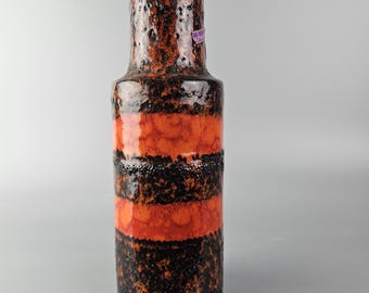 Vintage West German Fat Lava Vase Made by Scheurich. Shape Number