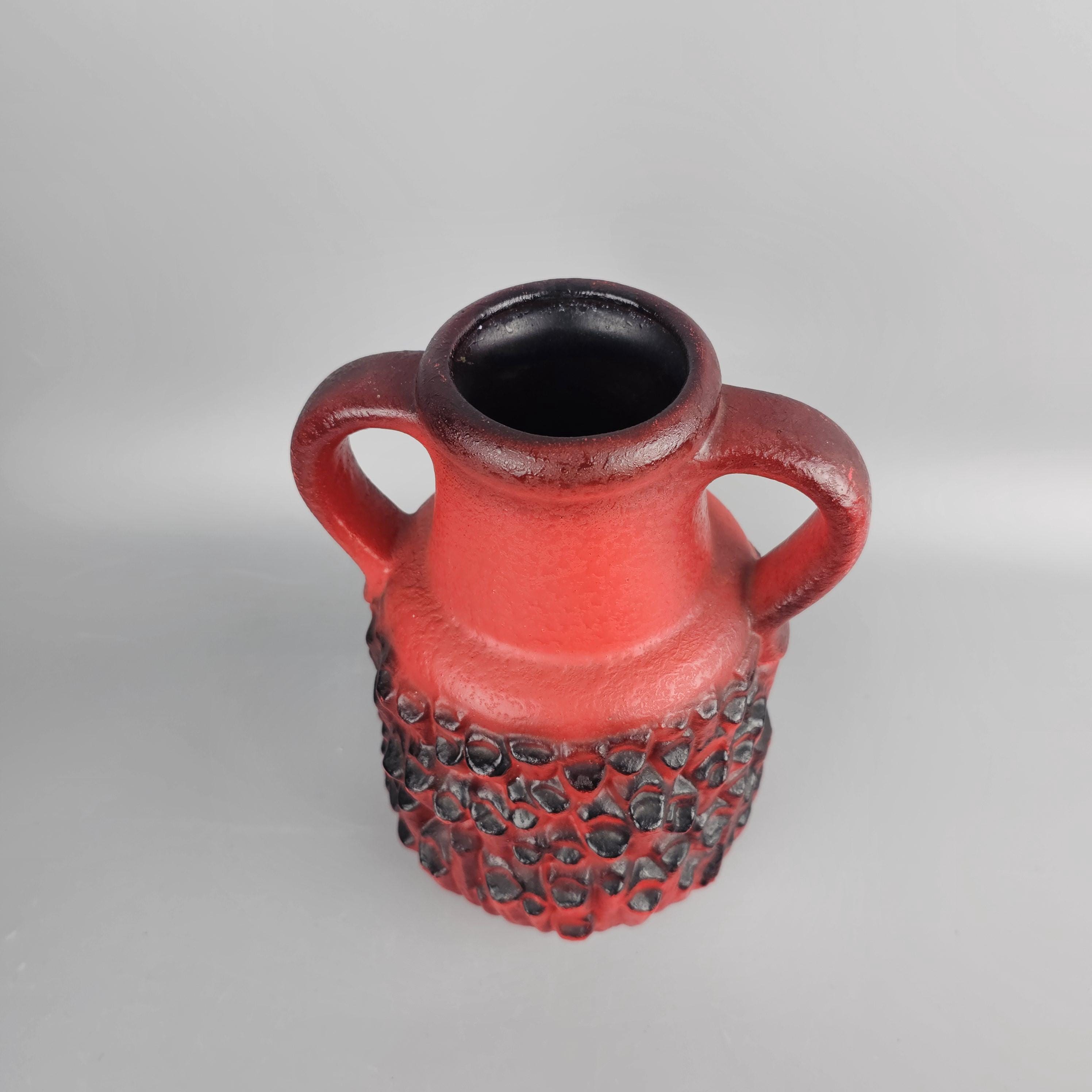 西ドイツのヴィンテージ、ファット・ラバ花瓶。Carstens Tonnieshof製