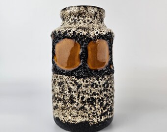 scheurich 520-22 fat lava ファットラバ Scheurich 520/22 Fat Lava West German Mid Century Vase - Etsy