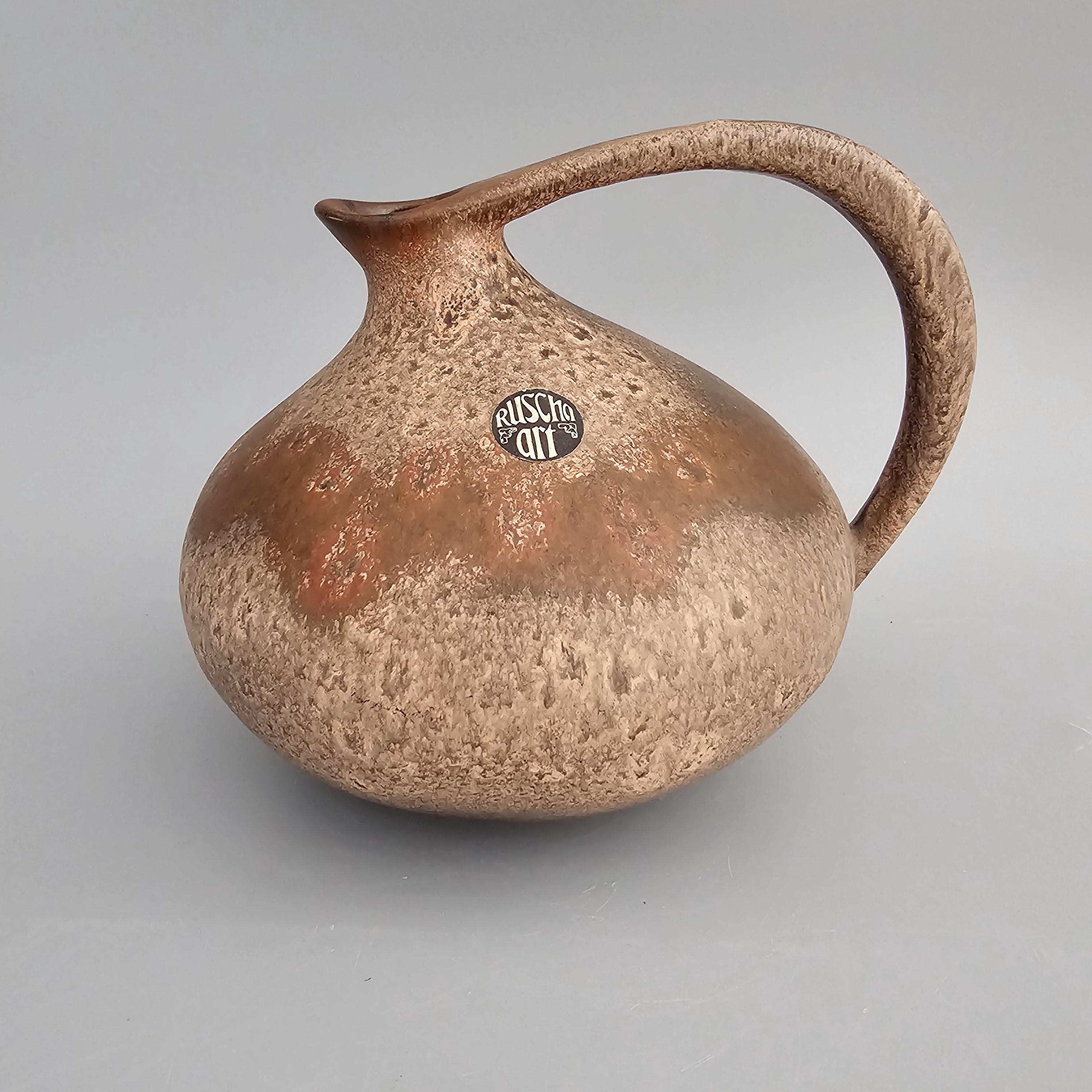 西ドイツ製 Ruscha art 313 ルシャ ファットラバ 花瓶 水差 【公式通販】