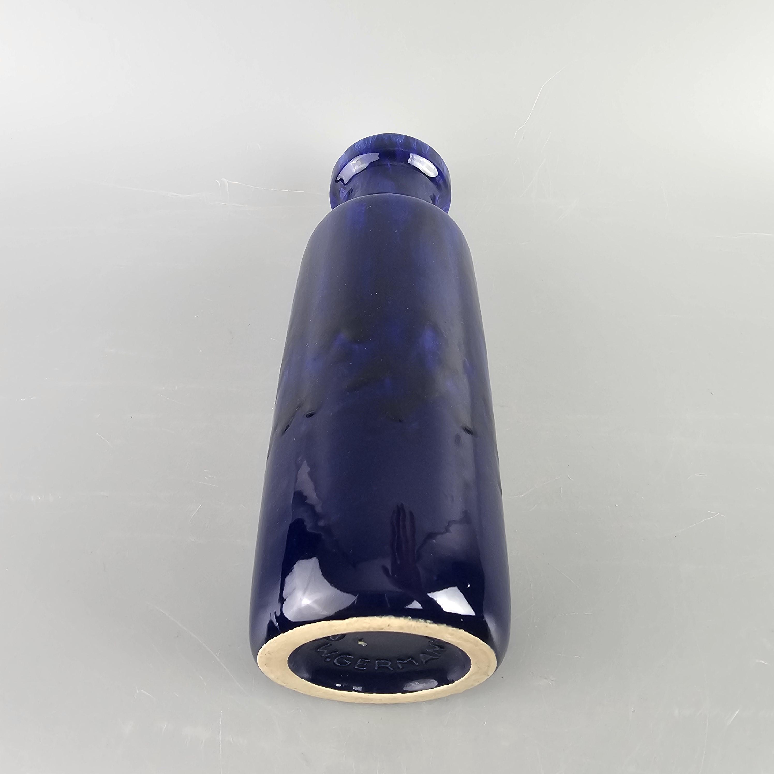 Scheurich 社製の西ドイツのビンテージ Fat Lava 花瓶。フォーム番号