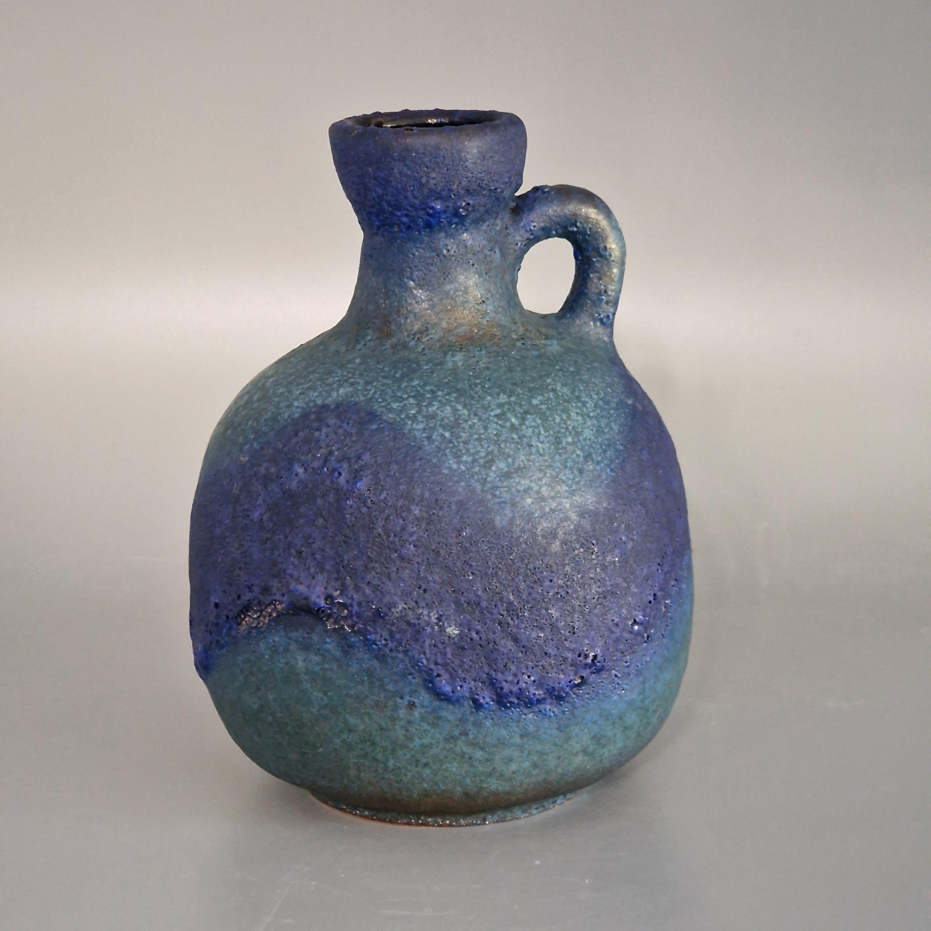 ヴィンテージの西ドイツの Fat Lava 花瓶。 Ruscha、フォーム番号333