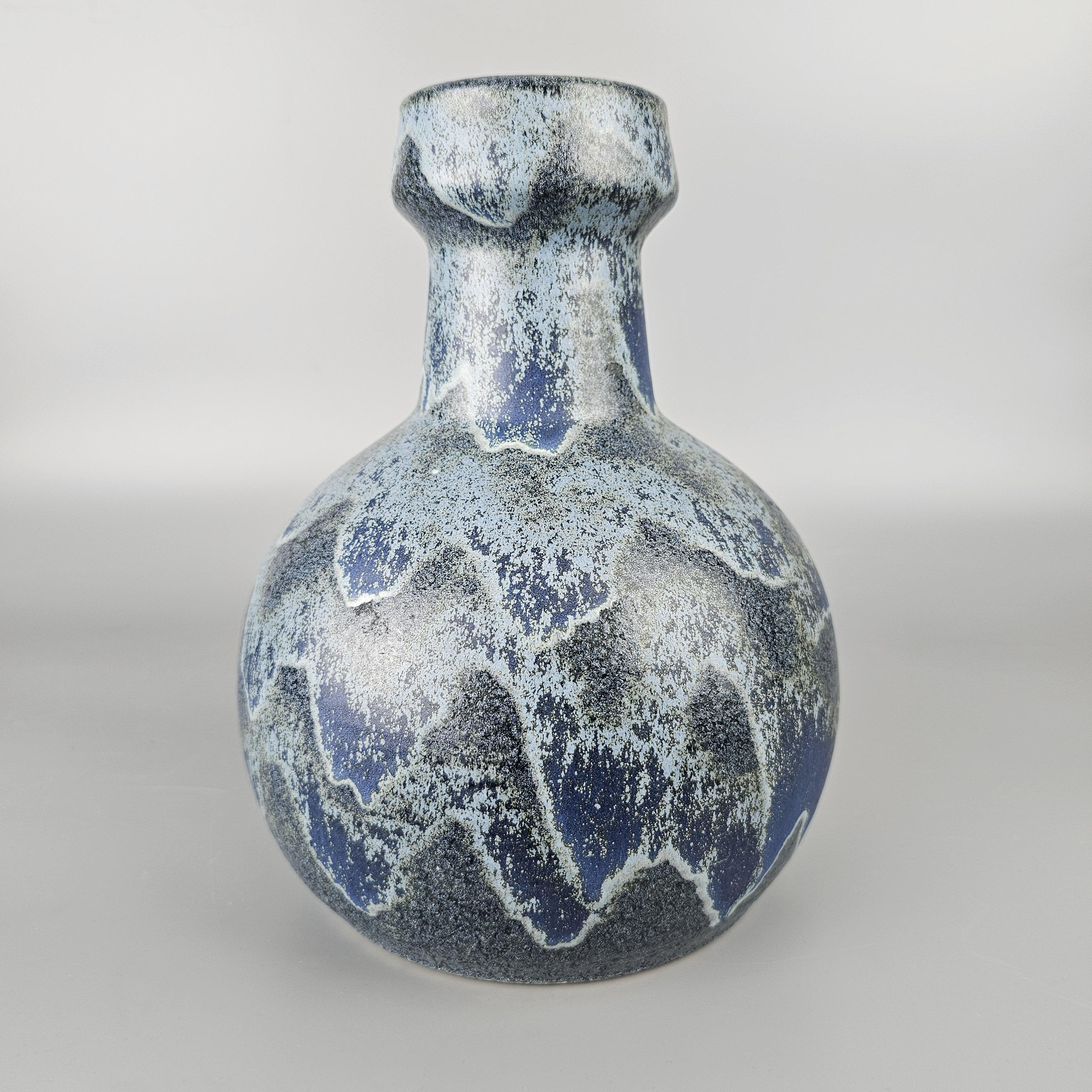 Vintage West German Fat Lava Vase. Dumler & Breiden, Form Number