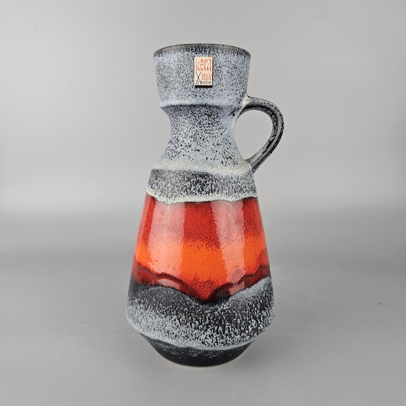Fatlava Dumler＆Breiden ファットラヴァ 西ドイツ 花瓶 ビンテージの西ドイツの Fat Lava 花瓶。 Dumler & Breiden