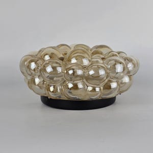 Vintage Bubble vägglampa/taklampa – Glashütte Limburg – Helena Tynell – Ø 20 cm – Tyskland - taklampa
